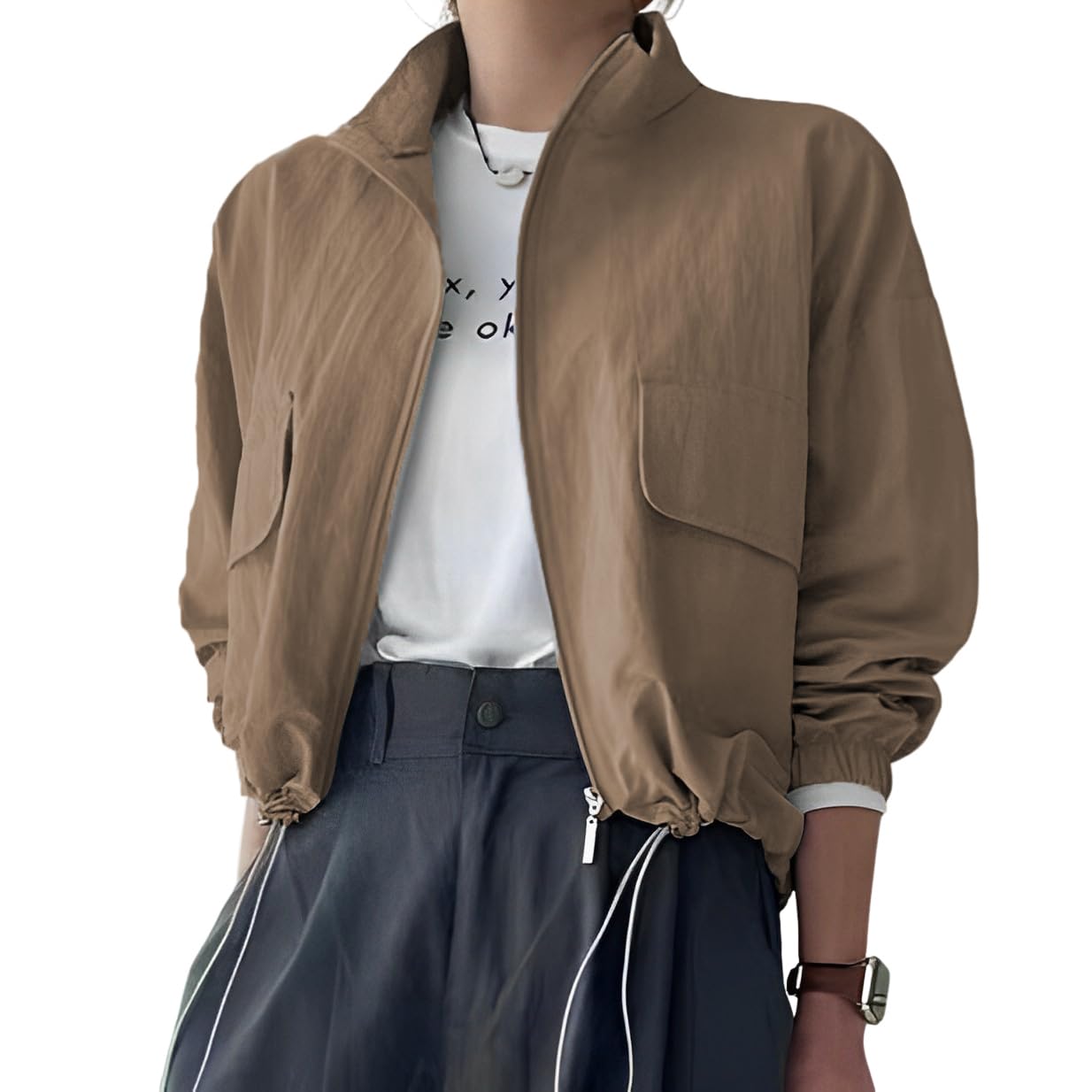 新品⭐︎ラシュッド LASUD⭐︎キルトライナー付ショートブルゾン キルトライナー付ショートブルゾン | ラシュッド(LASUD